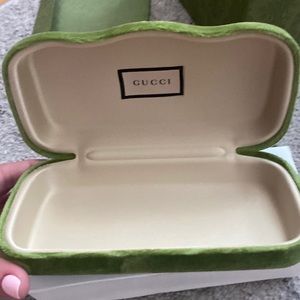 Gucci eye glass case